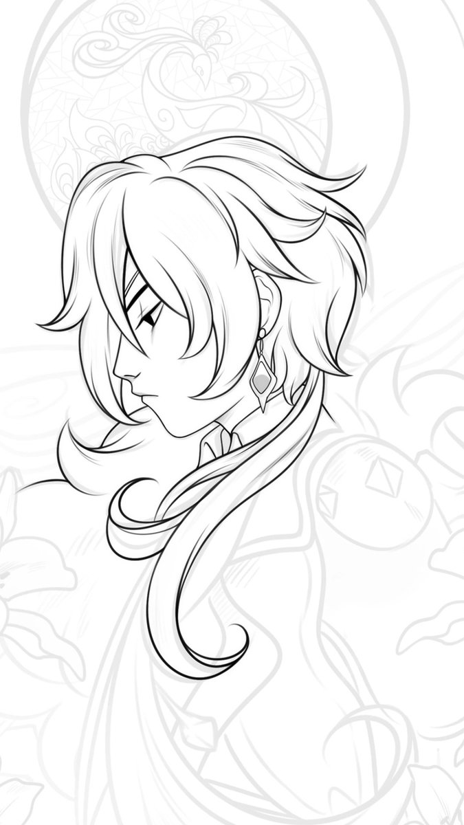 And #wip with Kaeya
#Kaeya #GenshinImpact #genshinfanart