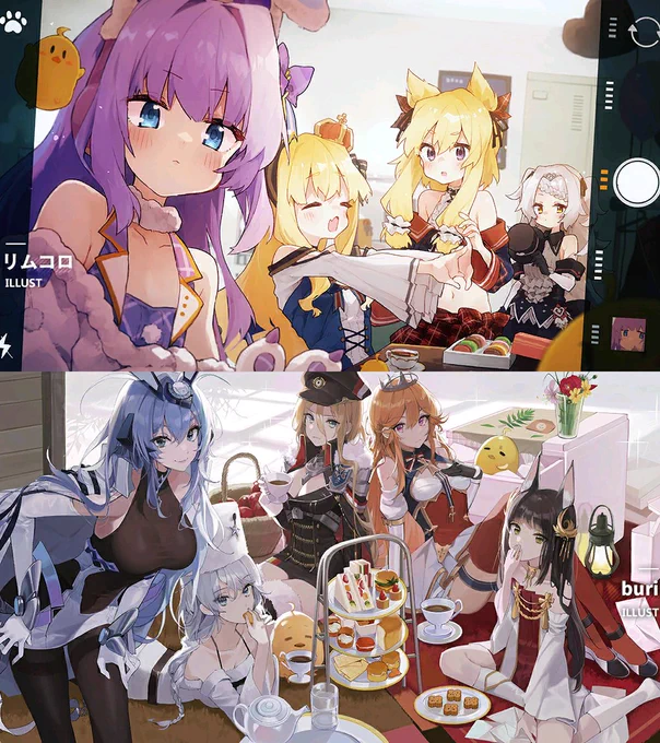今回のメンテナンスにて追加された新しいログイン絵と新艦、衣装のSDです。

#アズールレーン 