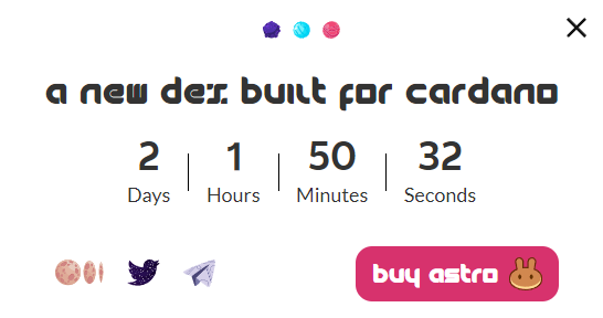 AstroSwapApp's tweet image. 🚀🚀 First Tradeable DEX for Cardano🚀🚀

⚡️Unparalleled Swap Speeds
💸Galaxy Pools &amp;amp; Solar Farms over 350,000% APY
🚫ZERO Transaction Fees
🌉Cardano Bridge Integration
☀️New Solar Farms added Daily

Are you ready for take off? AstroSwap is here to take over!