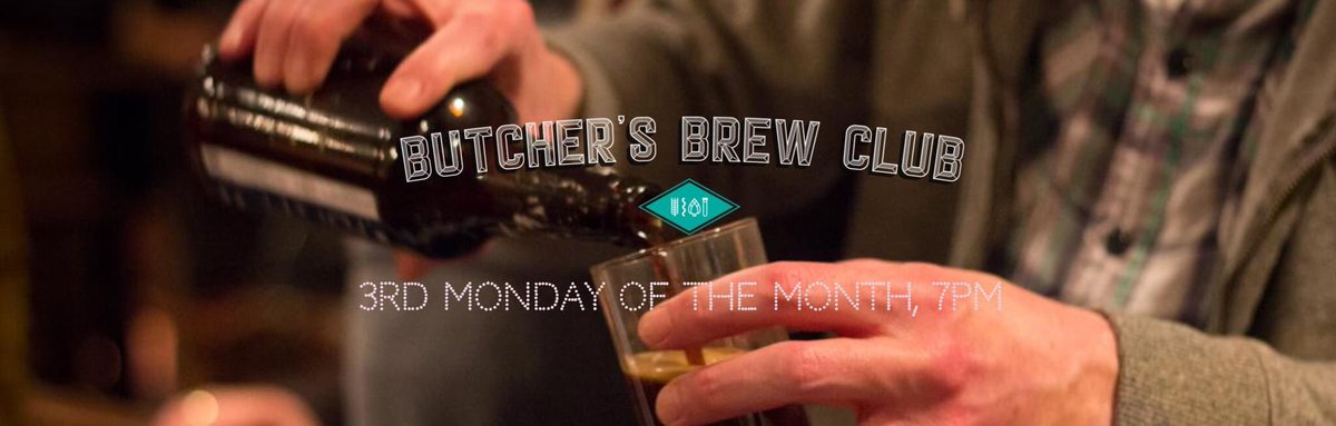 Quick update for you - We will now meet <a href="/butchershookpub/">The Butcher's Hook</a>  on the third Monday of the month - starting February 21st 🍻- bring us your tasty brews 😋