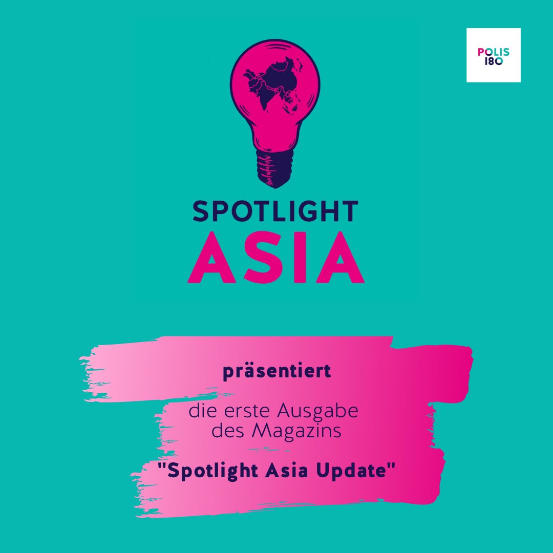 polis180's tweet photo. Die erste Ausgabe von #SpotlightAsiaUpdate ist da! 🙌Aktuelle Entwicklungen im #Indopazifik und ein Blick hinter die Kulissen 💡unseres Programmbereichs #connectingAsia. 🔎Hier gibt’s die Folge: https://t.co/f5v4yVKqVd https://t.co/OZtJSj1v2J