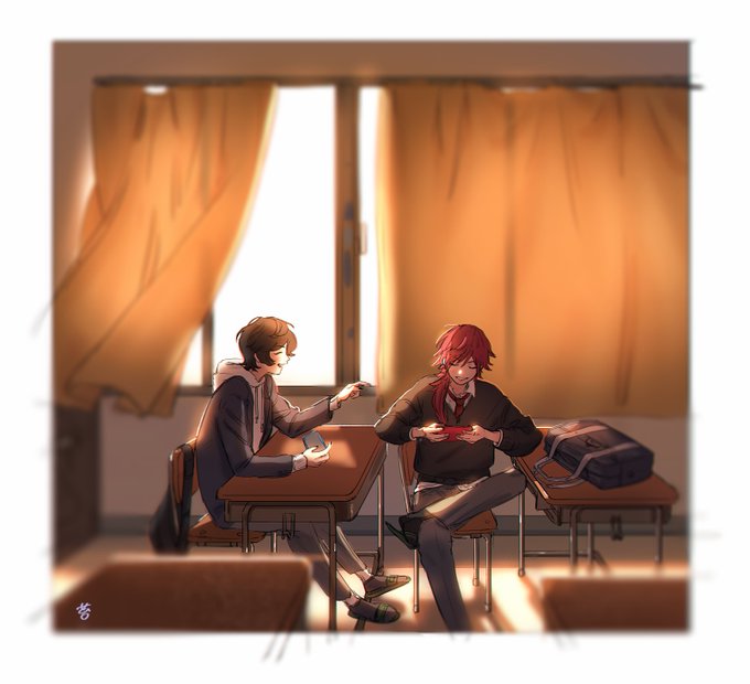 「classroom curtains」 illustration images(Latest)｜3pages