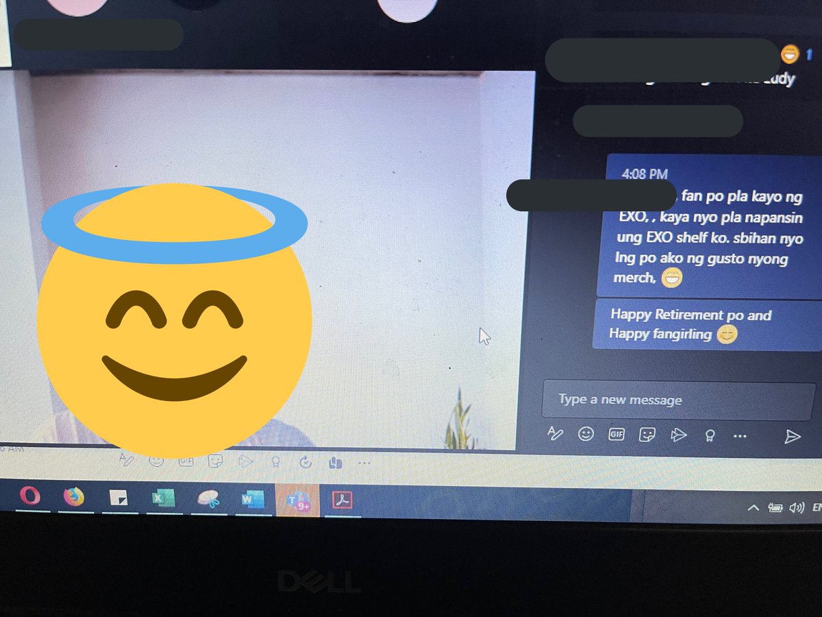 CPAedfangirl's tweet photo. Grabe, pag mabait tlg ung boss,sobrang lungkot tlg pg mgreretire,sobrang daming ngmamahal.🥺🥺 people relationship tlg.
EXOL pla sya,kaya pla pinansin nya dati ung EXO shelf ko. 😭😭 minssgae ko tlg yan sa dept chat haha #proudEXOL
Suggest an EXO merch that I can gift to her🥺 https://t.co/XRGackYAoV