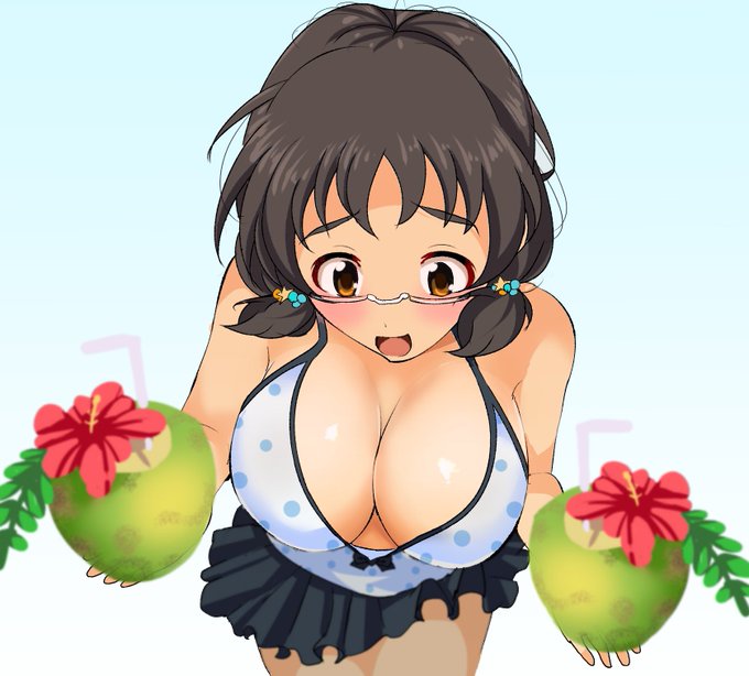 #公式絵を別アングルから描くとエロい
風香ちゃんココナッツ俯瞰アングル版を仕上げし直してみました
今度はココナッツもちゃんと 