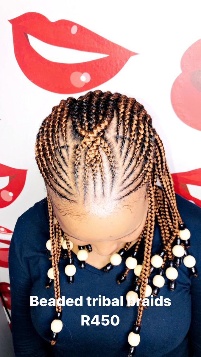 BobCutSA's tweet photo. It’s long ombré straight back snd beaded tribal braids season💃🏻don’t be left out we are here to tag you along with the trend💯🔥... you can visit any of our branches🌸
#BBMzansi #PutSouthAficansFirst 
#TheWifeShowmax https://t.co/Q6p2EPPYca