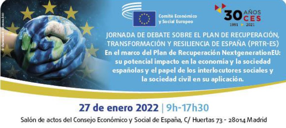 🔴Today our President @japedreno speaks at a joint @EU_EESC & 🇪🇸ESC hearing on👉The potential of #NextGenerationEU 2 transfrom our economies 4 #FairTransitions & resilience SEE President will take the floor alongside with @EESC_President @Lauraperacaulab @JavierDoz1