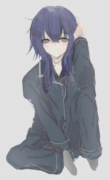寝起きうるは嬢 