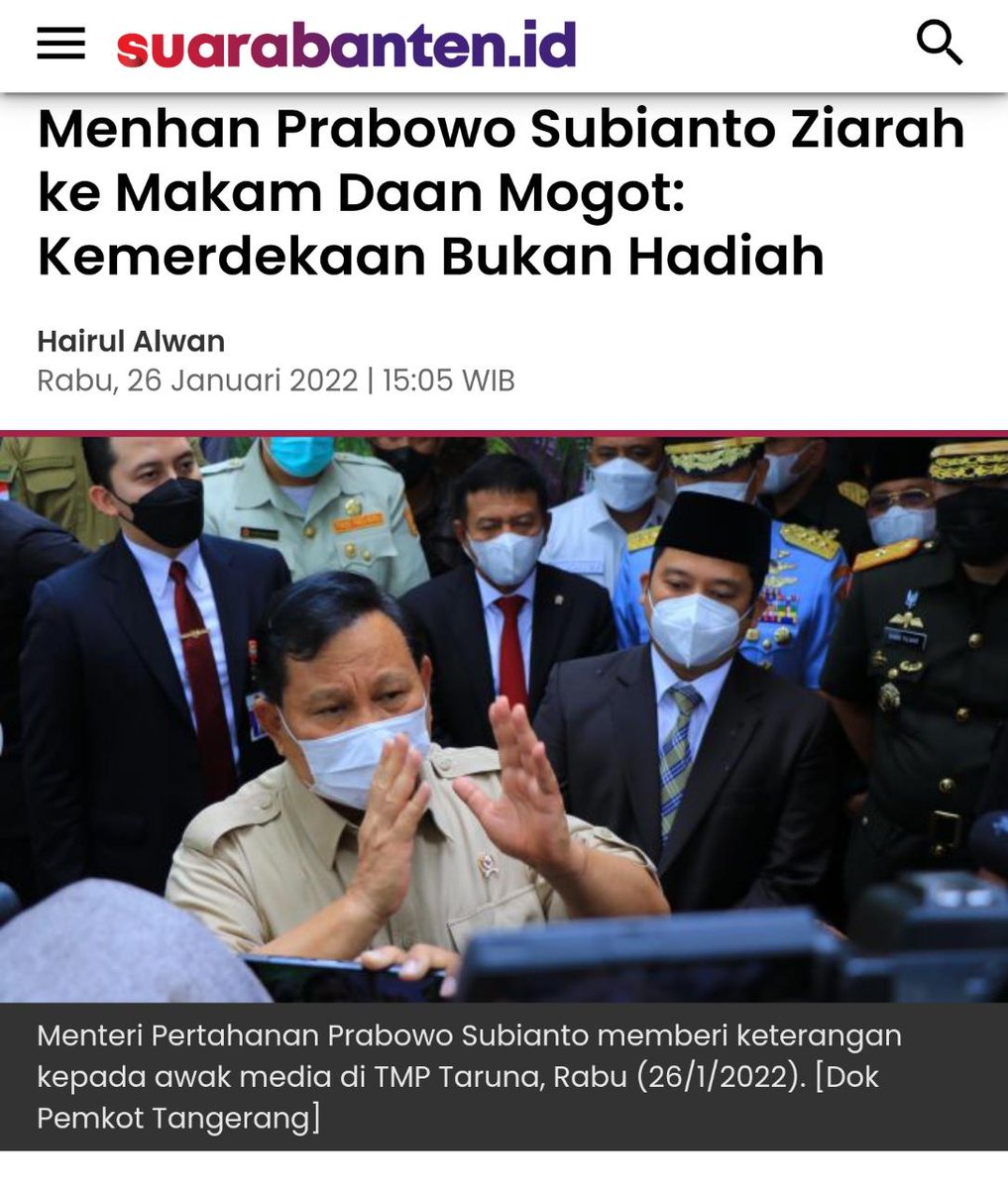 IhsanTaro's tweet photo. Bener nih, Prabowo Subianto ucapkan, banyak loyalitas, mengingatkan bangsa kemerdekaan kita itu bukan gratis,diberi, tapi perjuangan panjang.

Hargai PerjuanganPahlawan
DoaPrabowo UtkPejuangMuda
Kemerdekaan TidakGratis

@prabowo
@Gerindra https://t.co/Q3LEqpxJxn
