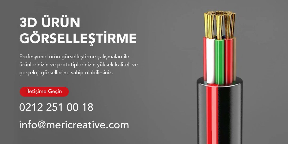 3D ÜRÜN GÖRSELLEŞTİRME HİZMETLERİ
Profesyonel ürün görselleştirmeleri sayesinde ürünlerinizin veya prototiplerinizin yüksek kaliteli ve gerçekçi görsellerine sahip olabilirsiniz.
Modelleme uzmanlarımızdan destek almak için hemen arayın.
0212 251 00 18
info@mericreative.com