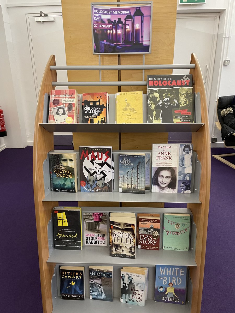 Some books for remembering, empathy and learning on #HolocaustMemorialDay