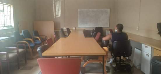 Wheelsofchange3's tweet photo. We would like to thank Clinix Botselong-Empilweni Private Hospital for the furniture and arts paintings https://t.co/rXrDpPmRIi