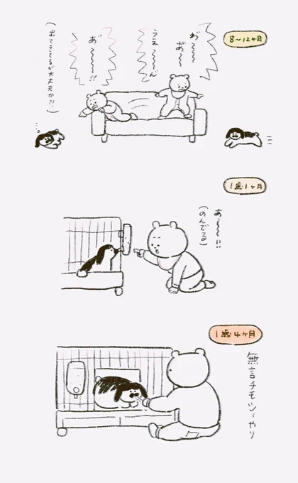 子とうさぎの最近 