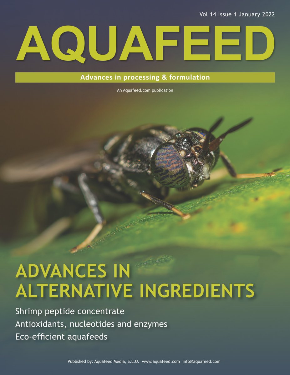 Aquafeeddotcom's tweet photo. The new Aquafeed Magazine is here! Advances in alternative ingredients, Shrimp peptide concentrate, Micro-ingredients and more. @Adisseo @FeedKind @IPIFF_org @Veramaris @NutritionTechn1 @Innova_Feed @enviroflight #aquafeed 

▶️https://t.co/KbahP4gPKh https://t.co/uAp7LLD9eF