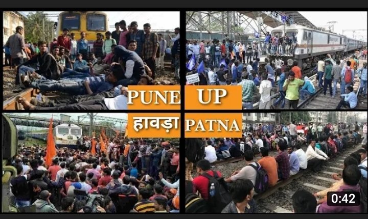 mohanpr26999213's tweet photo. No It's not JNU

Its UP's prayagraj

It's Bihar's patna

It's BJP's gov ruled states

#JusticeForStudents 😷🇮🇳

#RRB_NTPC 
#RRBNTPC #RRBGroupD @mohanpr26999213 https://t.co/VNUEPt86Jk
