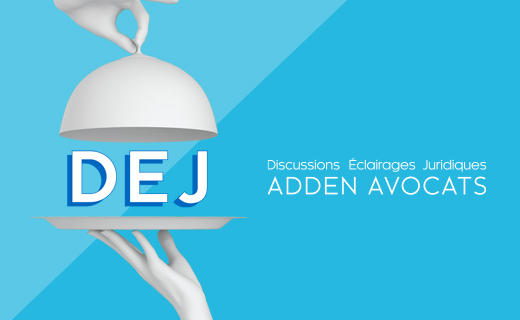 [Webinaire] Au menu du DEJ du 3 février 🍴

Pour se faire une idée plus précise de la 4ème édition du DEJ d'Adden avocats, 

voici le menu en détail...
 
➡ app.livestorm.co/adden-avocats/…   

#droit #architecte #maitredœuvre #travaux #amenagement #urbanisme 

<a href="/addenavocats/">ADDEN AVOCATS</a>