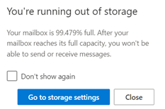 MeganAilsa's tweet photo. The consequences of never deleting my emails are finally catching up with me https://t.co/s6lBbQAW63