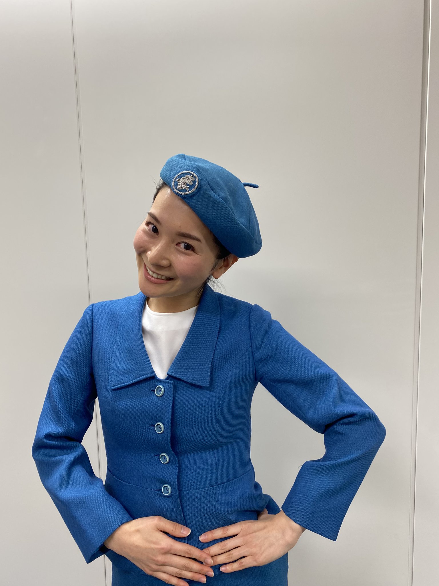 ANAグランドスタッフ 制服 ミニチュア ピンク ANAグランドスタッフ 制服 ミニチュア ピンク