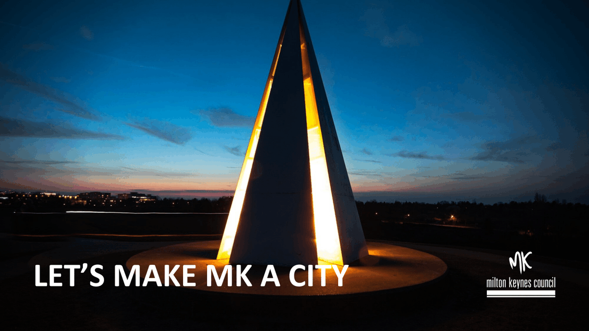 mkcouncil's tweet photo. We asked residents of MK to share a photo of their favourite local place to show their support for the city bid.

This photo of the Light Pyramid in Campbell Park was taken by Mark Loveland. #TeamMK https://t.co/hMAoBCUmyN