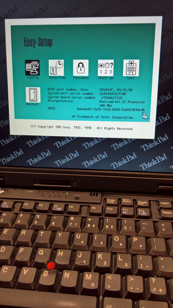 WZorNET's tweet photo. 💻#ThinkPadThursday👨‍🔧
👨‍💻If your #IBM/@LenovoThinkPad is dead, then first of all, replace the #CMOS battery, the same thing happened this time with a #IBMThinkPad 600, in addition to this, I had to replace the HDD, vintage #ThinkPad want you to use #IBM/#Hitachi #Travelstar HDD😉 https://t.co/svwXoR5Qcy