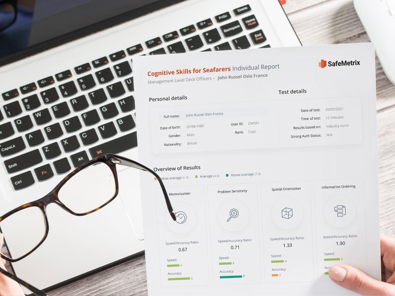 Safebridge's tweet image. Employers who make crew recruitment decisions based on the results of SafeMetrix psychometric assessments will now find the process even easier thanks to new reporting functionality. 

Find out more on our website ow.ly/CozM50HFcBn

#MaritimeTraining #Maritime #CrewManager