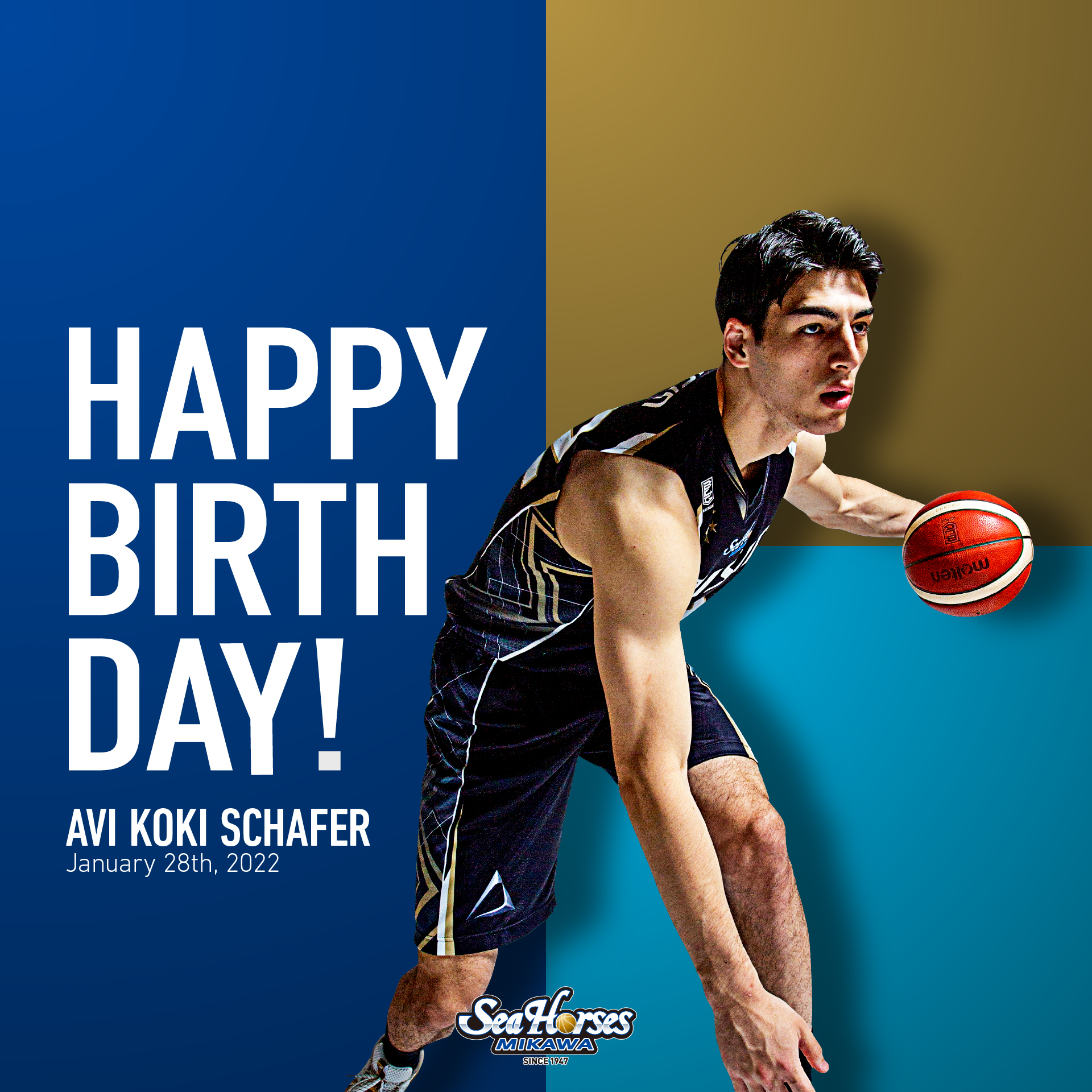 シーホース三河 Happy Birthday 32 シェーファーアヴィ幸樹 兵庫県西宮市出身 高校 時代 元サッカー日本代表 香川真司選手が所属したセリアーノ神戸でプレー し 東京への引っ越しを機にバスケを始めたのは高校2年秋 ジョージア工科大学