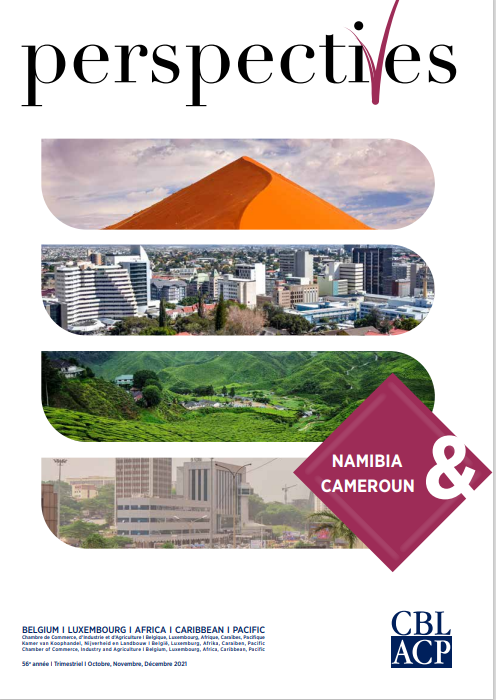 M_Kaapanda's tweet photo. The latest edition of the @cbl_acp publication "Perspectives" features articles on Namibia’s economy, the different opportunities it offers, and the support services offered to investors by @NIPDB. See: https://t.co/Wf5NWJzQ8B https://t.co/AQB8Ul6Ae7