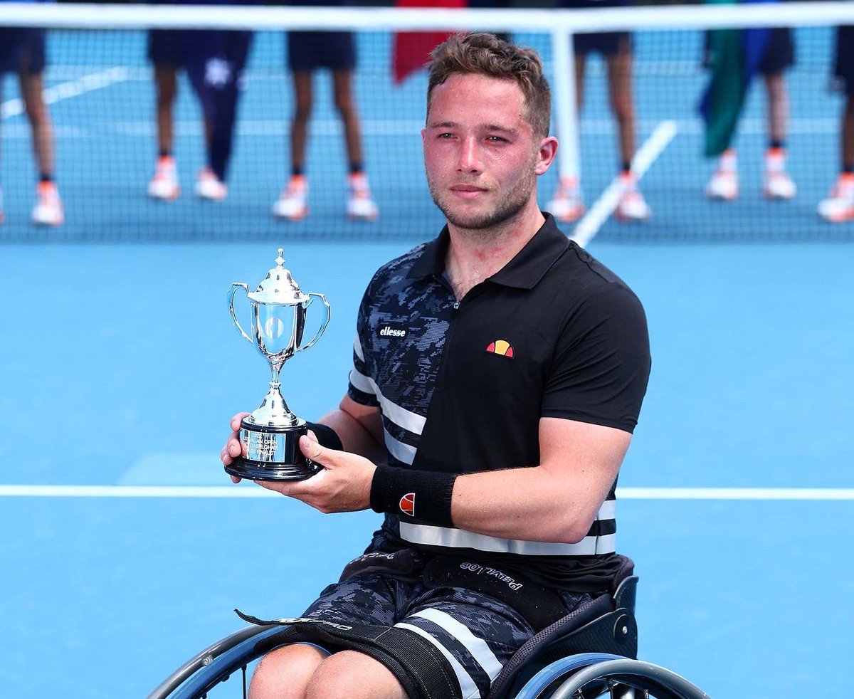 alfiehewett6's tweet photo. Absolutely gutted to have come so close once again. But I lost to the better man today, some outrageous tennis played there in the final set. Congrats @shingokunieda 

I shall try to come back stronger. Australia 2022 it’s been fun, see you next year 🇦🇺✌🏼 https://t.co/CCWDbDseIq