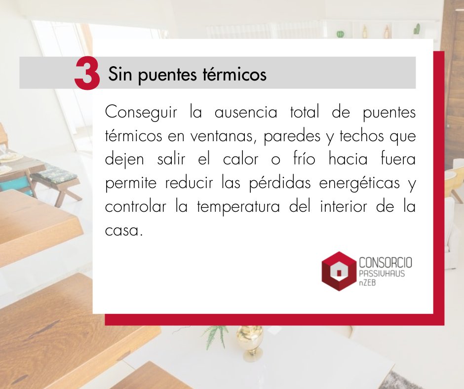 ConPassivHaus's tweet photo. 3⃣Tercer principio del estándar #PassivHaus: Diseño libre de puentes térmicos.

#ConstrucciónConsciente #ECCN #nZEB #RehabilitaciónEnergética #Sostenibilidad #EficienciaEnergética #ConsorcioPassivHaus #EdificiosEficientes #PrincipiosPassiv #AhorroEnergético https://t.co/hSigNrT6NA