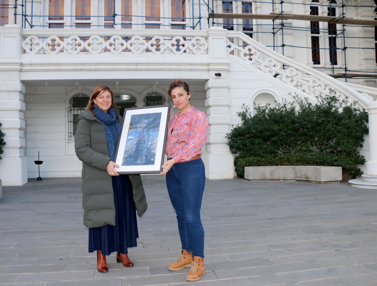 We welcomed a new addition to our collection!
'Untitled' (2020) by Ghada Zoghbi was purchased by Etel Adnan and donated to the Museum.

The work made of acrylic and charcoal on paper was part of Zoghbi’s latest exhibition “Pretty Abandoned” at the Galerie Janine Rubeiz last fall.