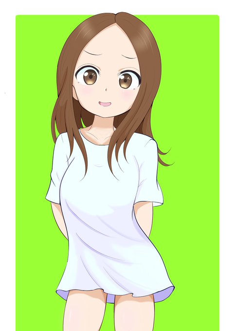 履いてないって思ったでしょ#からかい上手の高木さん #高木さんめ 