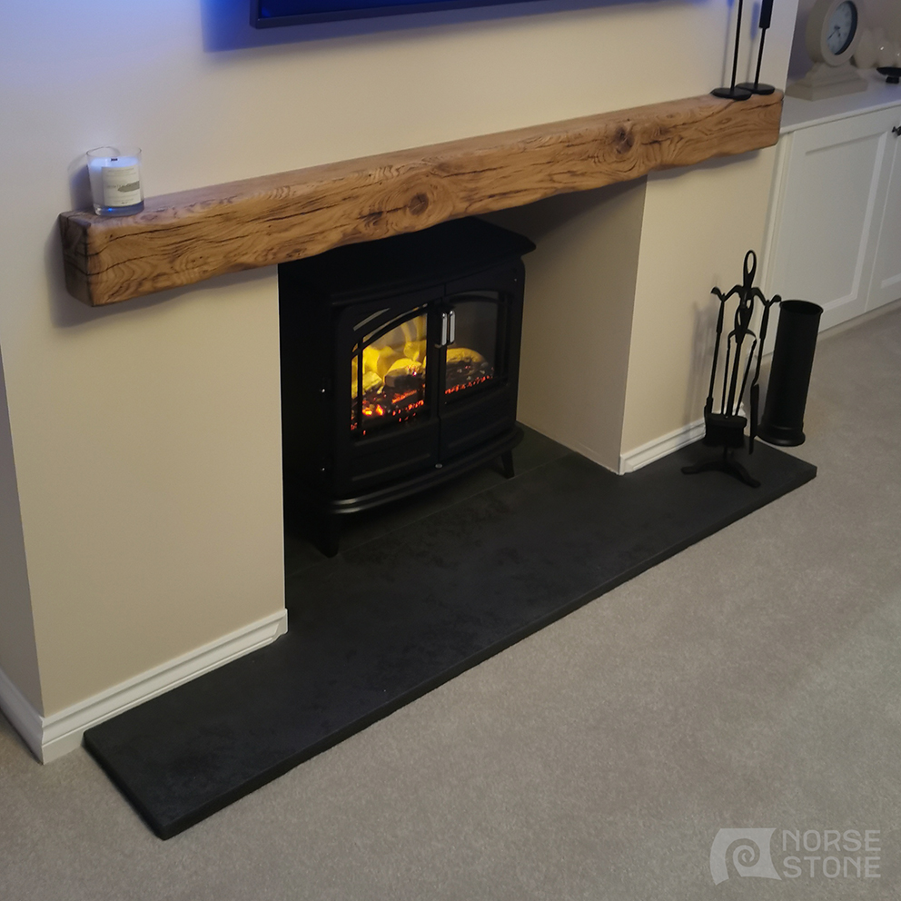 Norse_Stone's tweet photo. Customer photo's of their recent fireplace installation using one of our bespoke made matt polished Caithness flagstone hearths with matching chamber piece.
#norsestone #hearth #homeiswhereyourhearthis #fireplace #caithnessstone #caithnessflagstone #naturalstone #stove #fire https://t.co/d9iznqZYKp