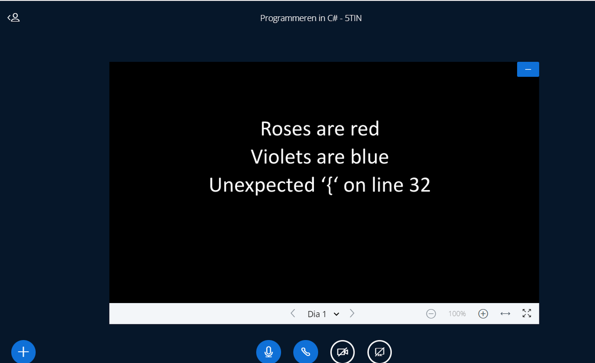 De poëzie in ICT. #programmeren #gedichtendag #liveles in <a href="/smartschool/">Smartschool</a>