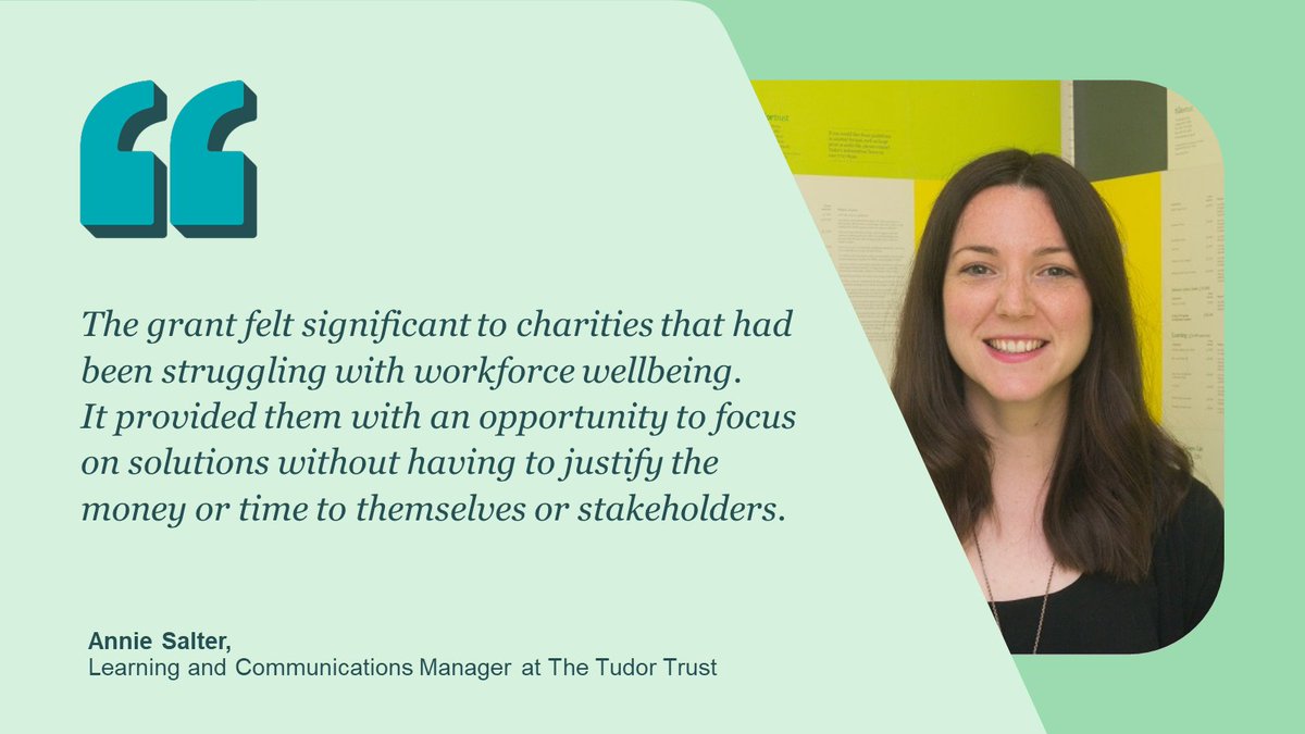 🚨🆕Report &amp; blog for #FlexibleFunders🚨

@thetudortrust made grants of £2,000 to over 600 community groups to spend on #wellbeing last year. @AnnieSalte reflects on the experience &amp; what they learned. 

🔖Check it out: bit.ly/3o15j3X