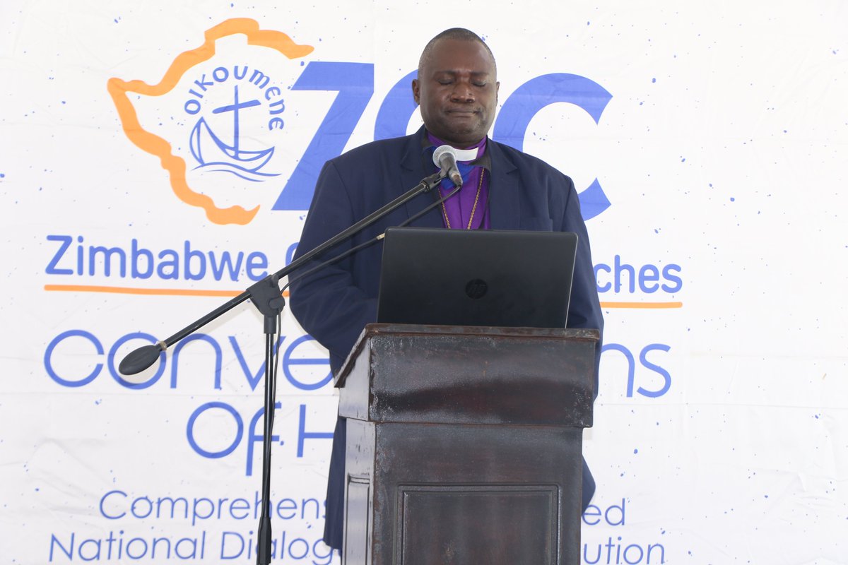 zccinzim's tweet image. "Coming together is a mystery and that’s were the power of God presides. It is within coming together that’s when we receive the blessing of God."

Bishop V Mhaka