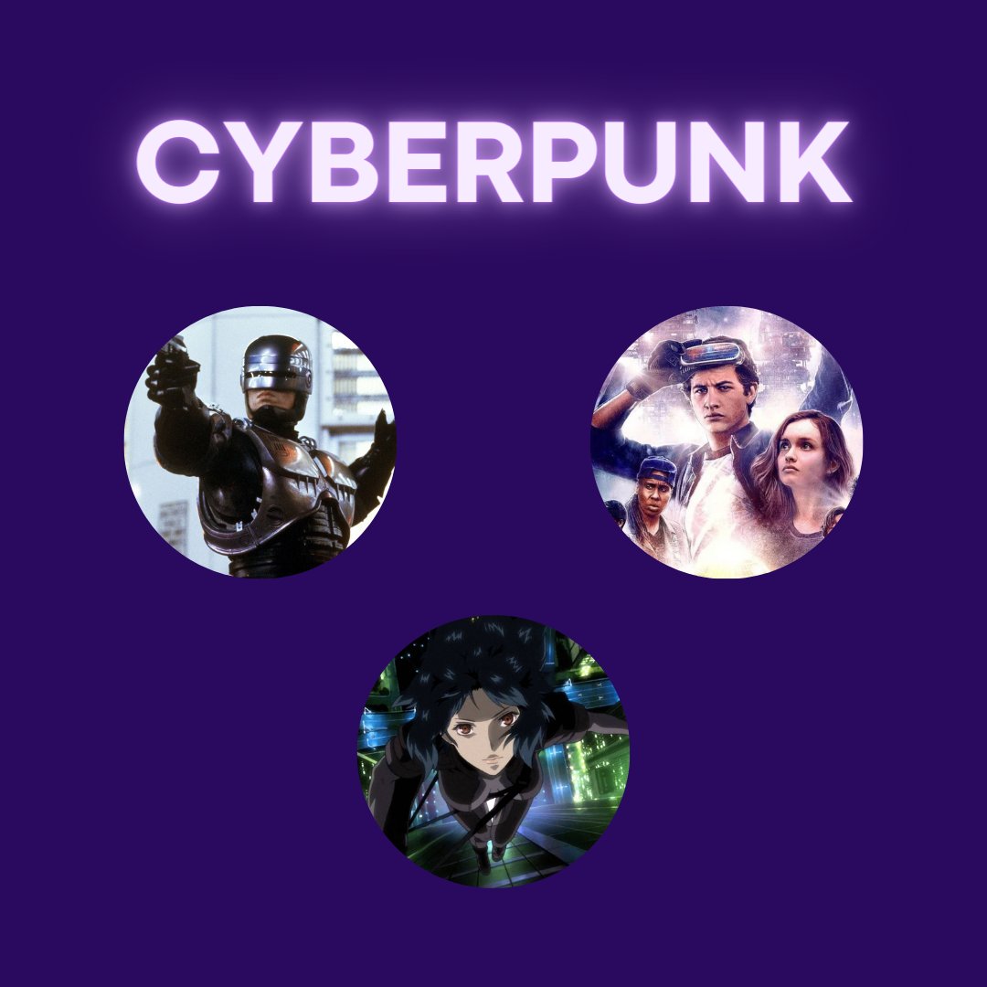 Sous-genre de la #ScienceFiction très populaire actuellement 👉 le #Cyberpunk ! 

Vous reconnaissez les 3 oeuvres en photo ? Répondez en commentaire 😎

<a href="/VincentMontet/">Vincent MONTET</a> <a href="/ArnaultChatel/">Arnault Chatel</a> #MBADMB #TransfoNum #SF #SciFi #Parallele