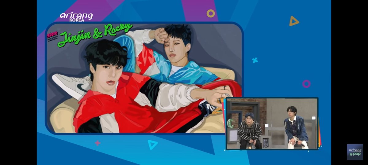 La_Lessia's tweet photo. Momento più alto di questo mese ma forse direi dell'anno, jinjin e rocky che guardano un mio disegno 🥺😭 
#진진 #라키 #Restore_JINROCK
#좀쉬자  #JINJIN_ROCKY 
#ROCKY #JINJIN #ASTRO @offclASTRO https://t.co/LYAxCmLAPn