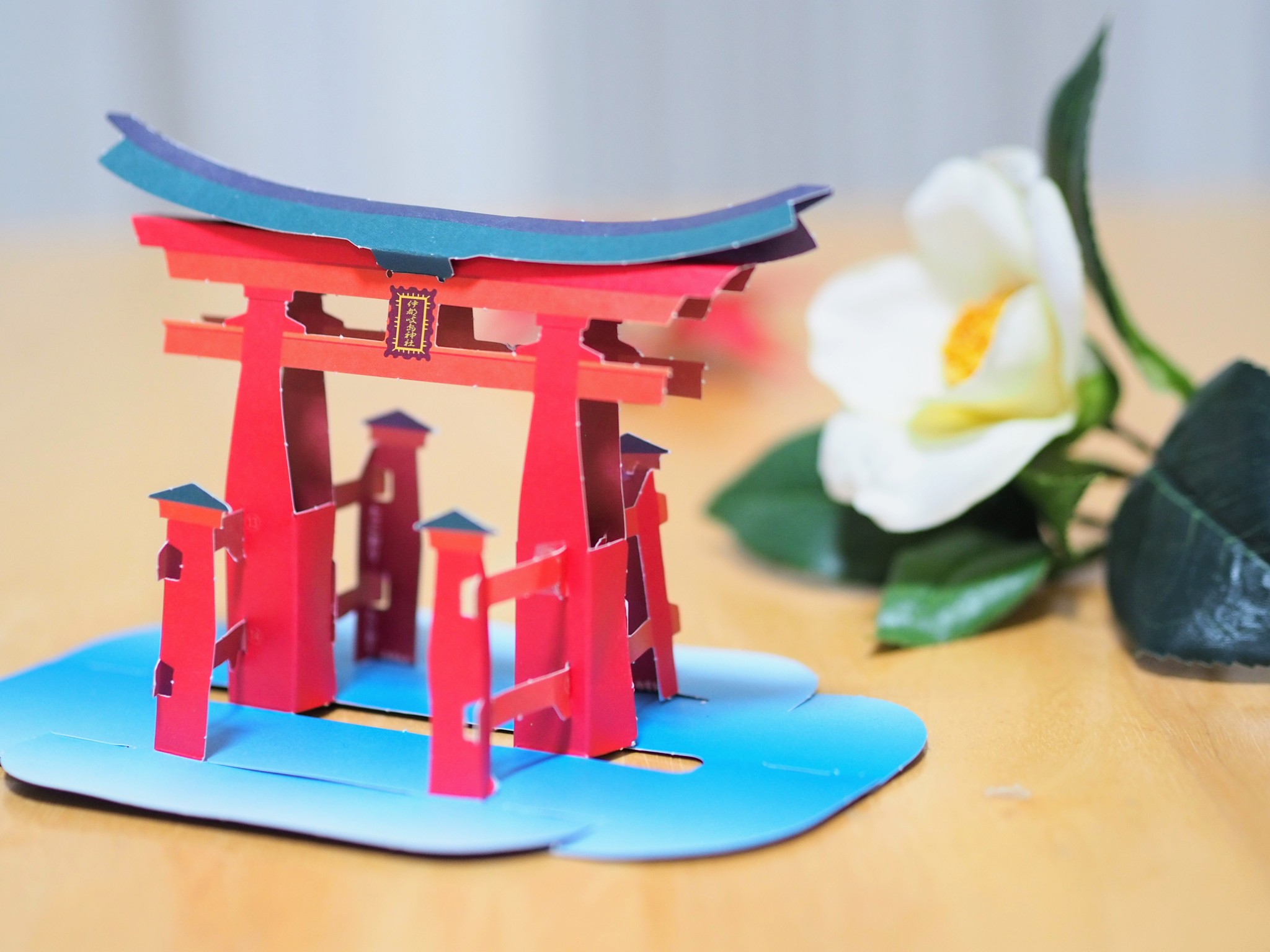 自然の力を追求するol パワースポット巡りが趣味 手作りのパワースポット パワースポット 厳島神社 鳥居 ペーパークラフト T Co Tkgwudbeah Twitter