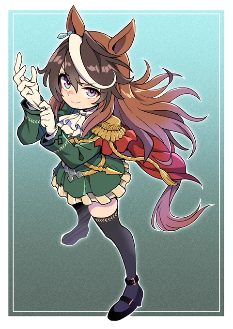 シンボリルドルフ
#ウマ娘 #イラスト 