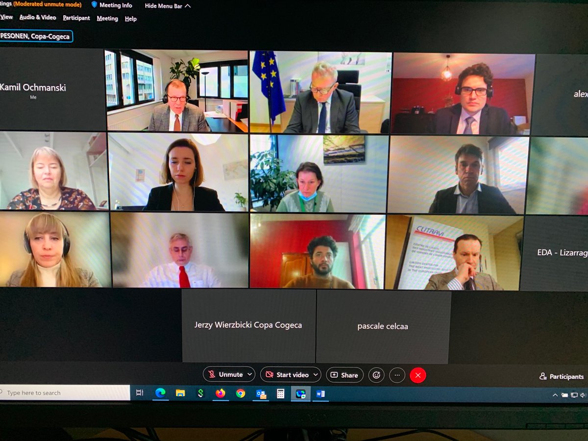 jwojc's tweet image. Speaking to 12 organisations about their concerns over the EU promotion policy’s 2022 annual work programme and the need to take these into account in the revision of the policy.
I'd like to reiterate the importance of promoting sustainably-produced all types of food in the EU.