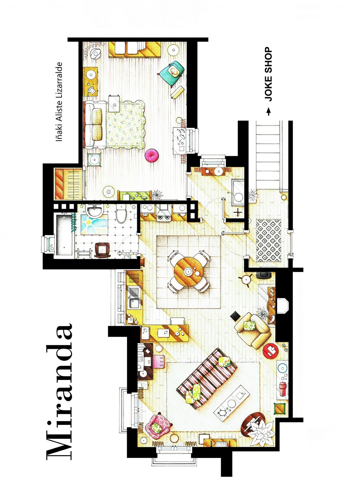 olivia pope apartment layout