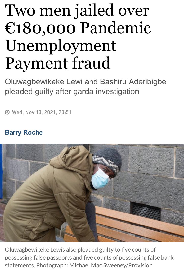greenshame's tweet photo. Official Ireland facilitated unprecedented Fraud as immigration policy and incompetence allow unvetted access to public funds.!!! #ireland #socialwelfare #deasp https://t.co/Lg1rteuAlw
