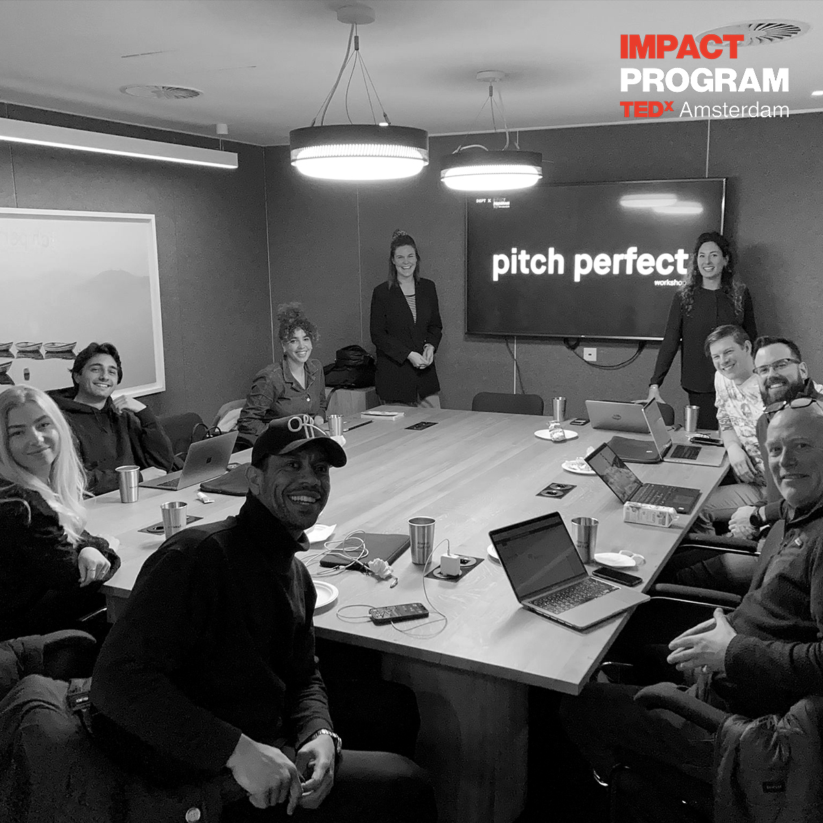 TEDxAmsterdam's tweet photo. Ready and re-energised, we kicked off phase 2 of the Impact Program with a lovely ‘Pitch Perfect’ workshop by Heleen Hidskes from Impact partner Dept Agency. During this evening the pioneers worked on how to get people interested, engaged and excited about their idea by ... https://t.co/946VAcQBdq