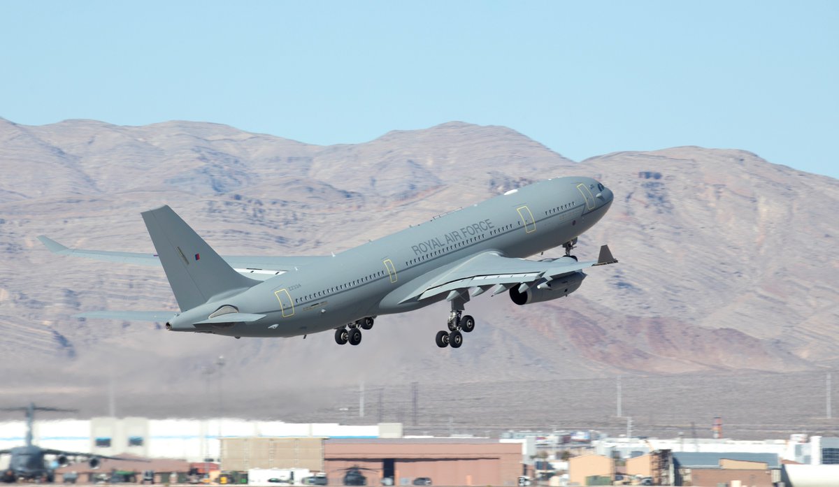 Image shows an RAF Voyager.