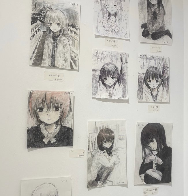 明日からスタートのShirokane 6cドローイング展に置かせていただきました。ぜひ、よろしくお願い致します! https://t.co/I1YO1w9NgR 