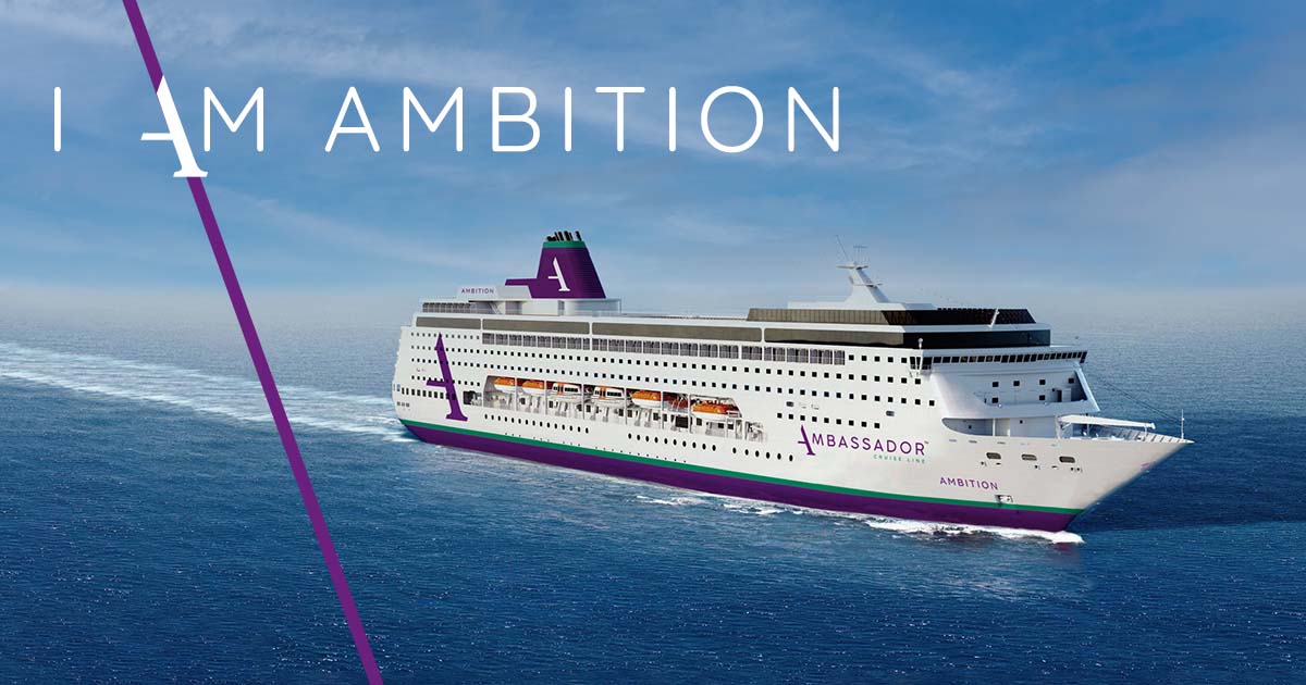Say hello to our second ship – Ambition, joining us in 2023, to sail from ports such as Newcastle, Dundee, Belfast, Liverpool, Bristol &amp; Falmouth. 
More details coming soon. 
What a way to start the year!
bit.ly/3H5K8Fn
#WelcomeAmbition #IAmAmbassador