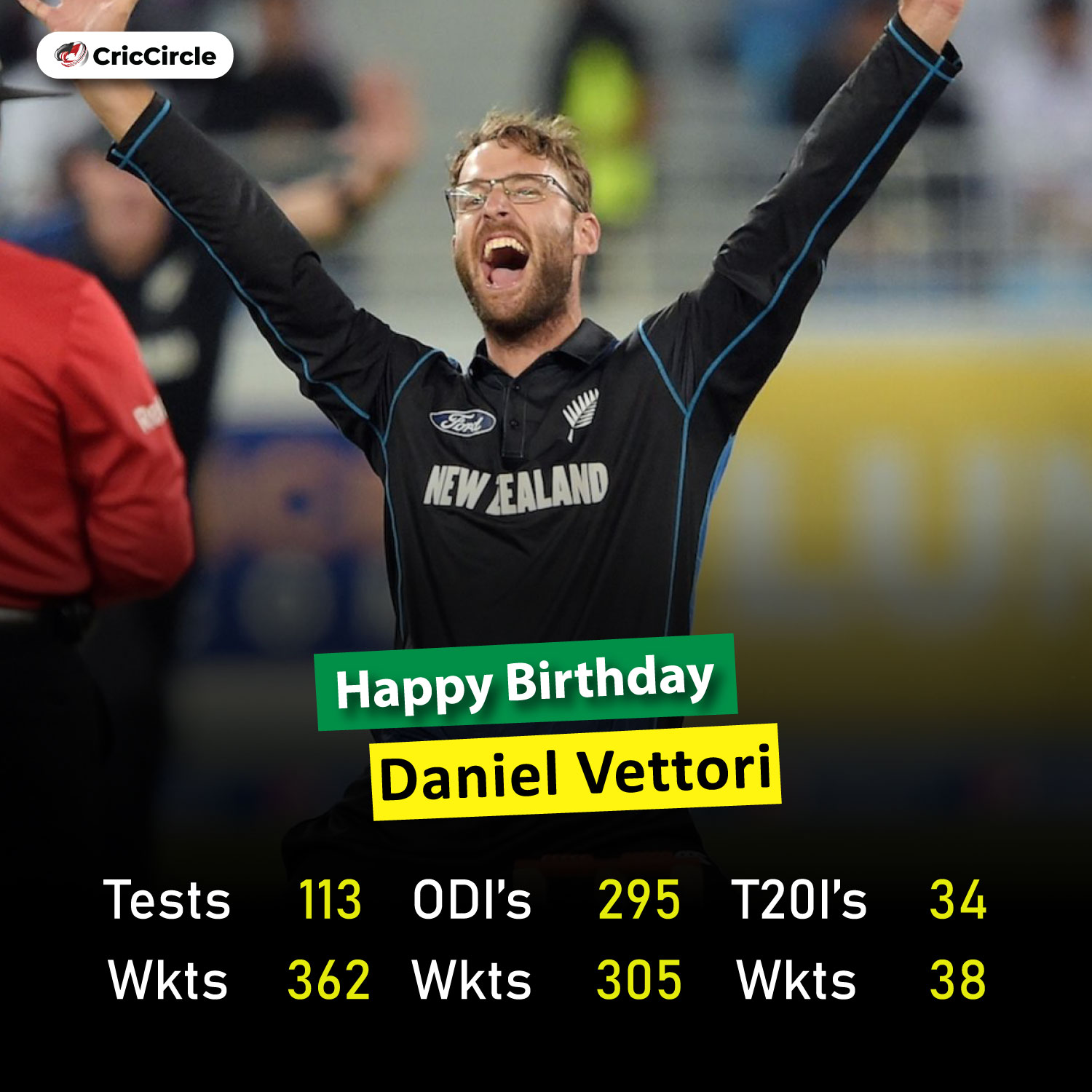 Happy Birthday Daniel Vettori         