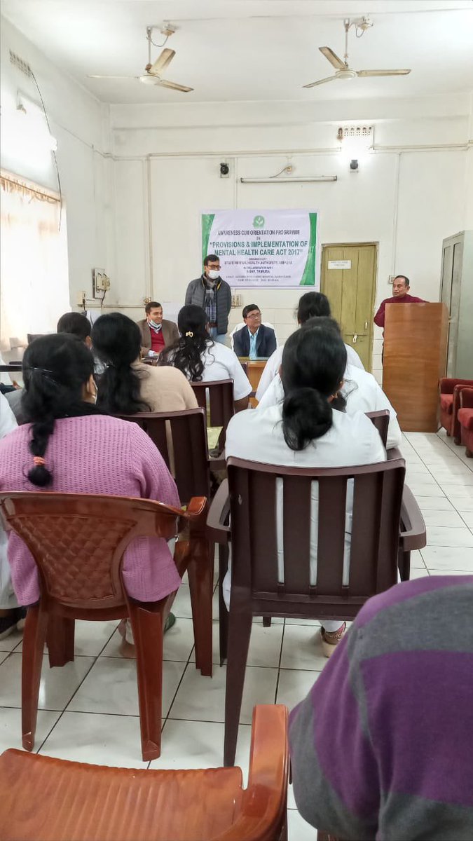 NmhpTripura's tweet image. A successful awareness training program of State Mental Health Authority (SMHA) Tripura in collaboration with NMHP TRIPURA on “Provision &amp;amp; Implementation of MHCA 2017” with various stakeholders. 
@nhm_tripura @HfwTripura @tapas_saha74 @MoHFW_INDIA