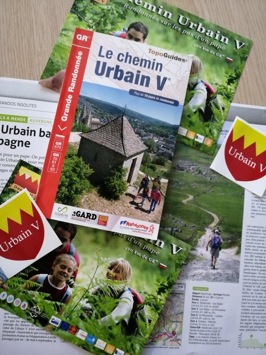 ⚡PREPARATION DU CHEMIN - GUIDE⚡
Vous ne trouvez pas de topoguide ?? Nous avons une solution 💪
👉Extension :  fr.calameo.com/read/006985099…
Nasbinals - Florac : fr.calameo.com/read/006985099…
L'application mobile du chemin Urbain V : 👉play.google.com/store/apps/det…...