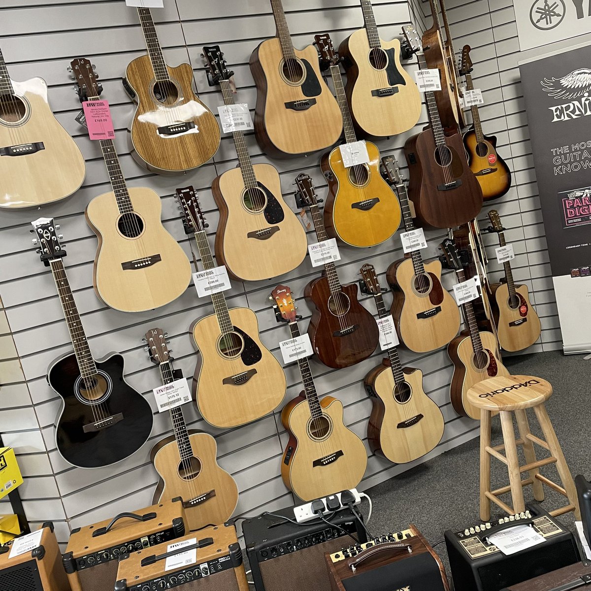 HWAudioUK's tweet photo. Good Morning Twitter!! We've had a bit of a rearrange with out guitars in store! Come and check them out and let us know what you think! 🎸😎 https://t.co/MbJpFVAVYf