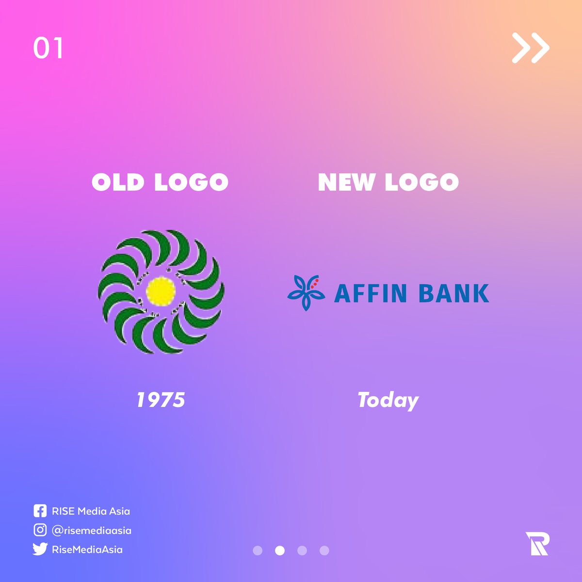 RISEMediaAsia's tweet photo. BANKS LOGO REBRANDS

Professional organisations also had to change their logos in order to suit the best image today. Some of these logos had more than 5 changes and also some of these logos had only one change and we want you to spot it! https://t.co/CVh7HevqTB